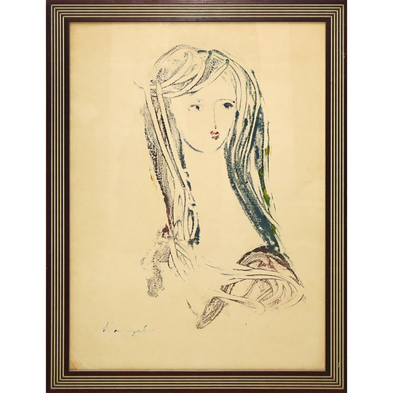 Viso di ragazza