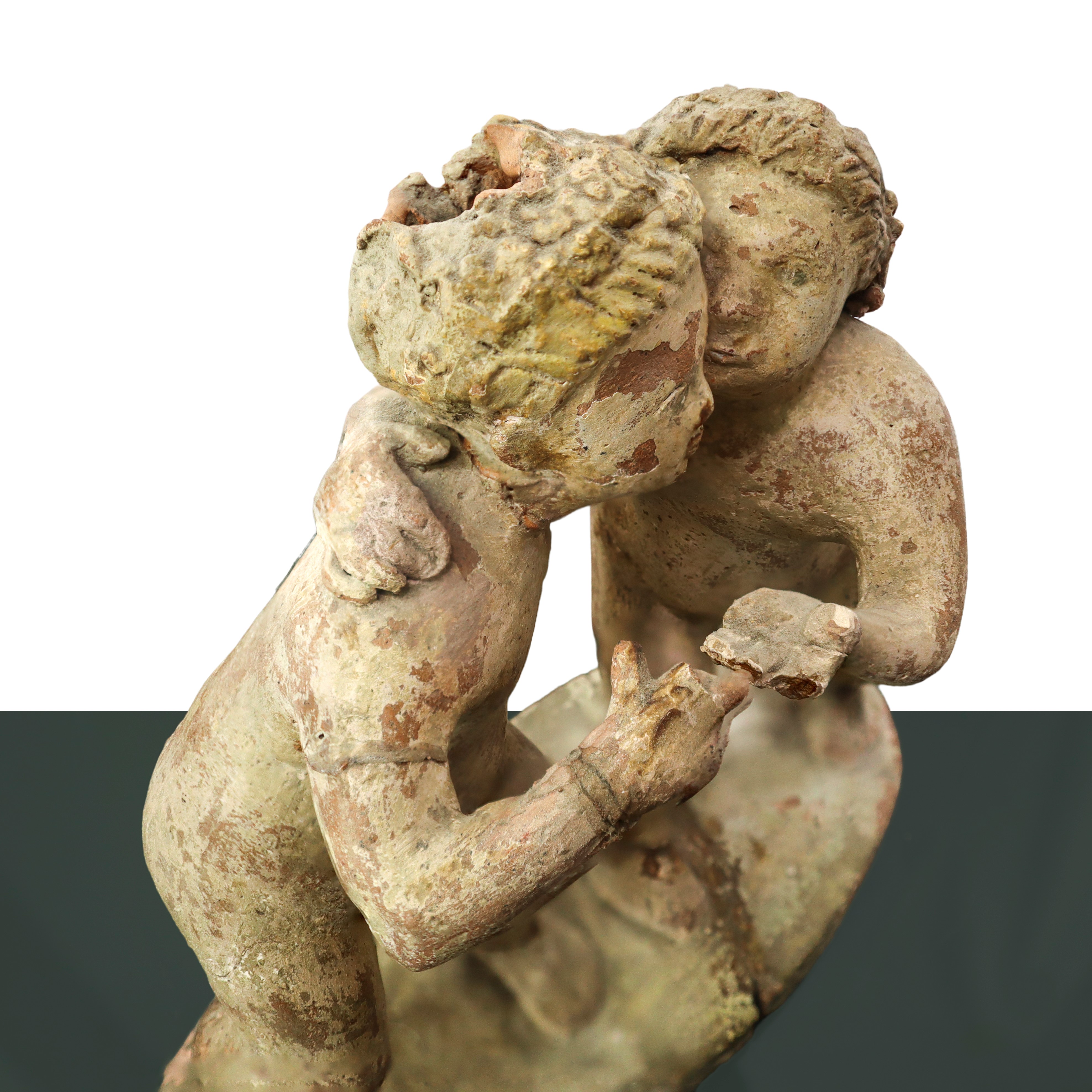 Giordano Salvo - Due Putti in Terracotta