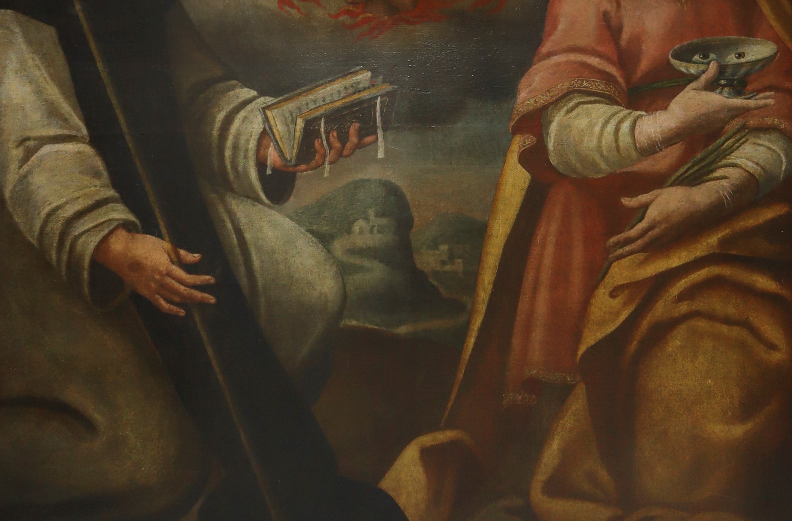 Madonna con Bambino, Santa Lucia e San Domenico