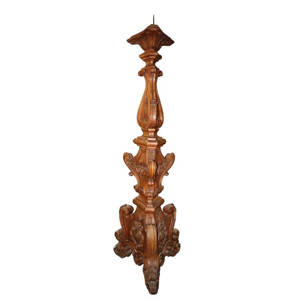 Large carved wooden twister