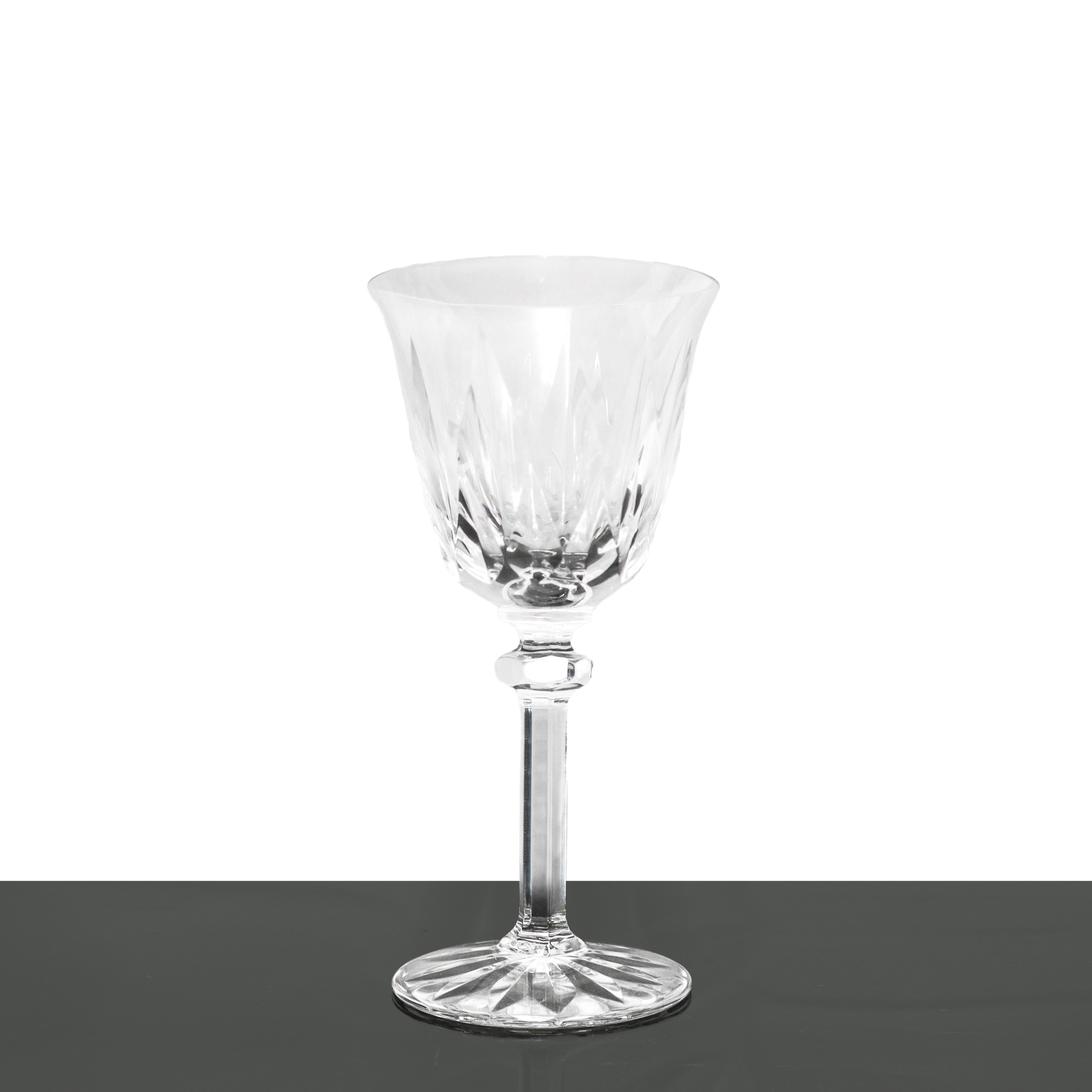 Servizio di bicchieri da 12 in cristallo Saint Louis modello Provence