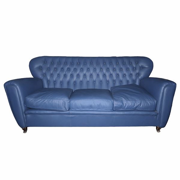 Blue sofa