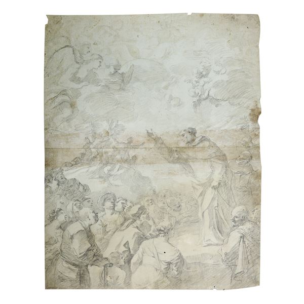 Luca  Giordano - San Domenico predica alle turbe