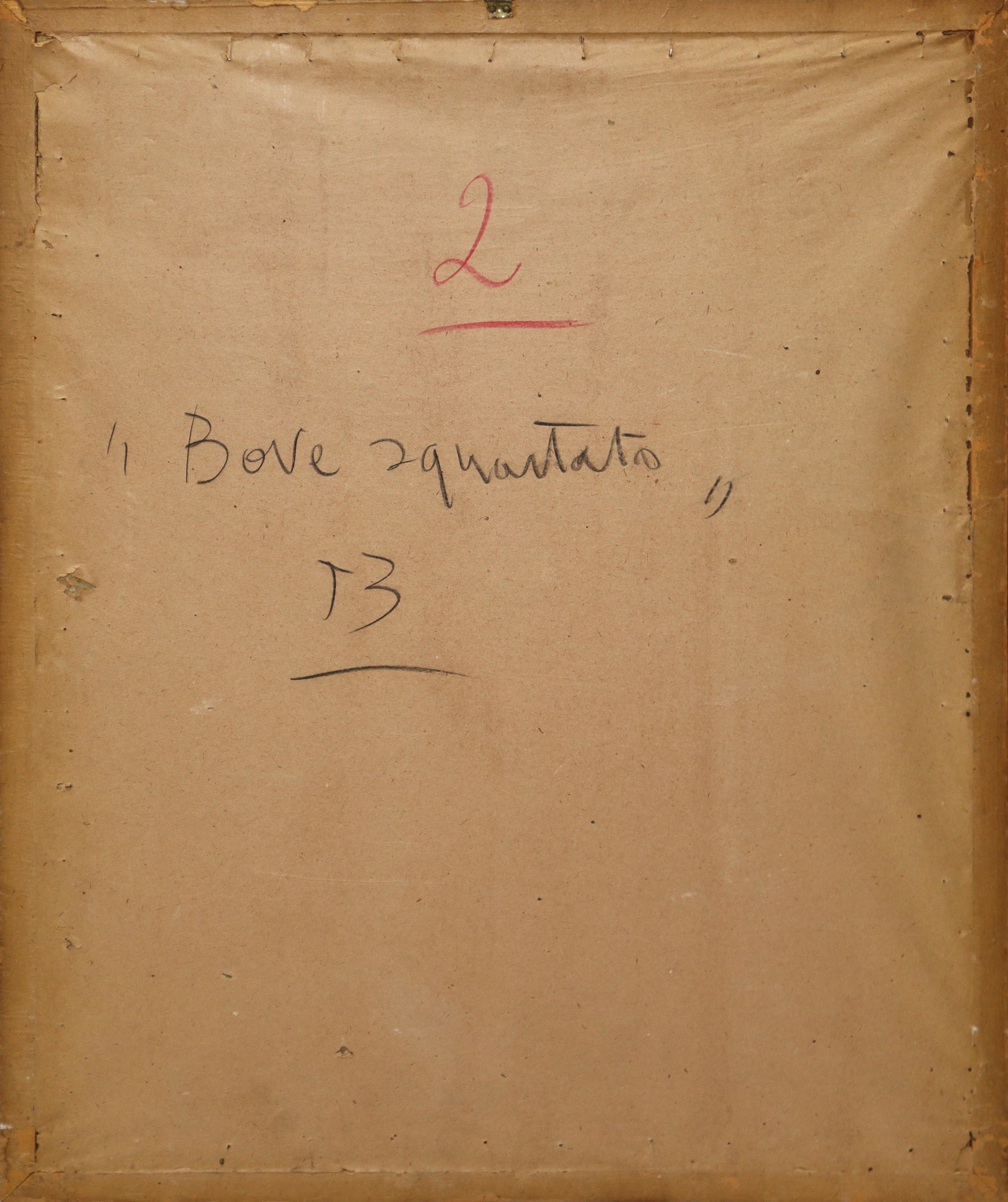 Saro Mirabella - Bue Squartato