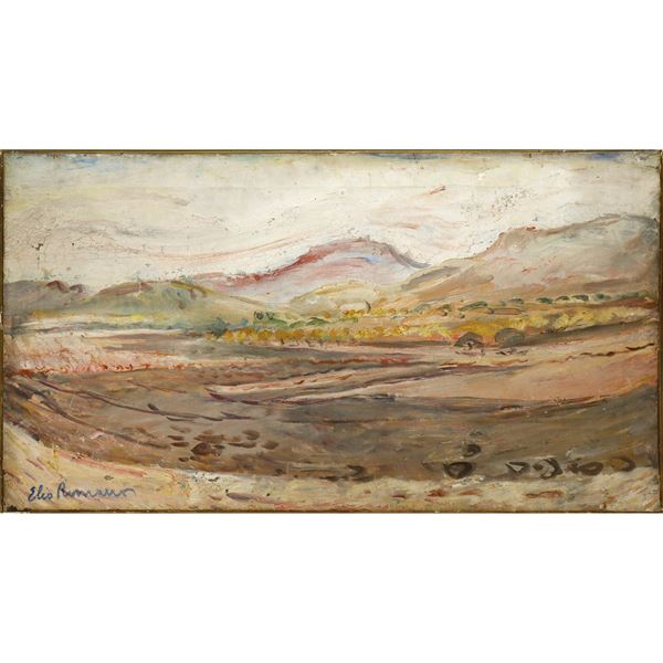 Elio Romano - Paesaggio (Colline di Assoro)