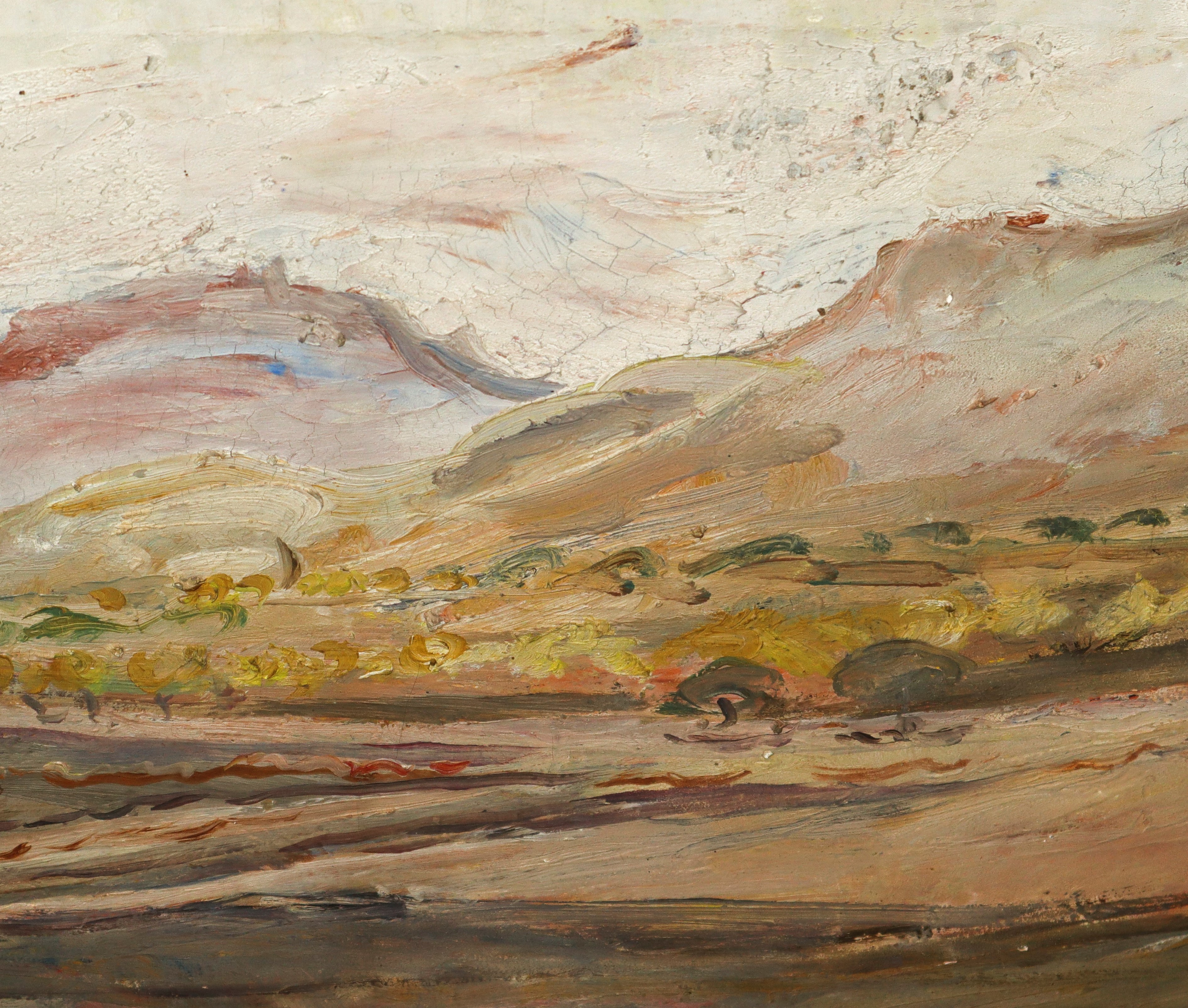 Elio Romano - Paesaggio (colline di Assoro)