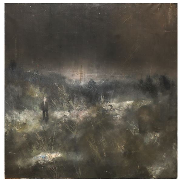 Sandro Luporini - Figure in the landscape