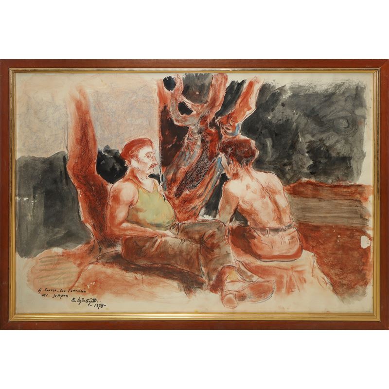 Eligio Egitto - Due Personaggi