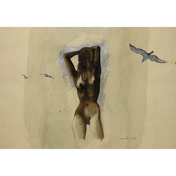 Sergio  Vacchi - Nudo