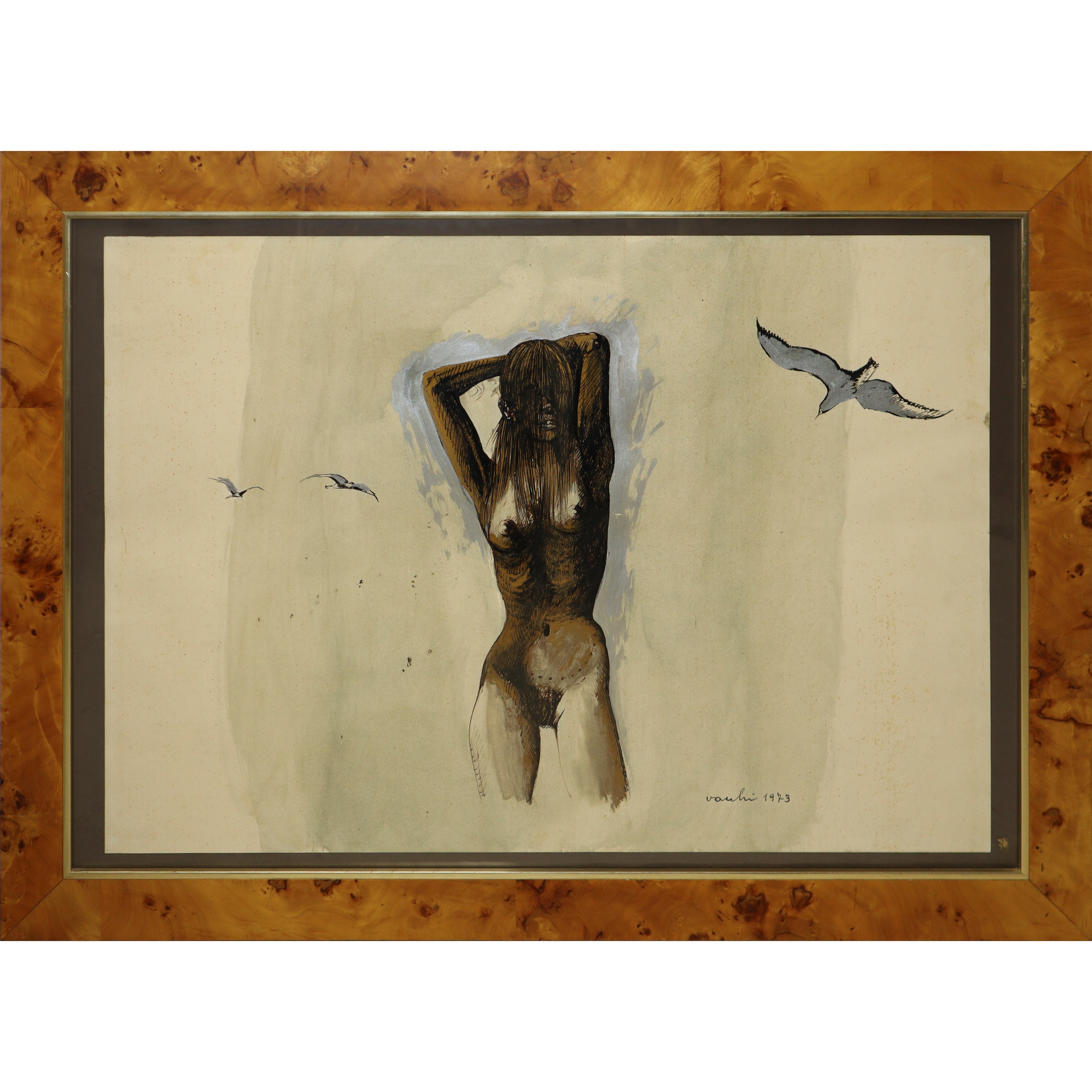 Sergio Vacchi - Nudo