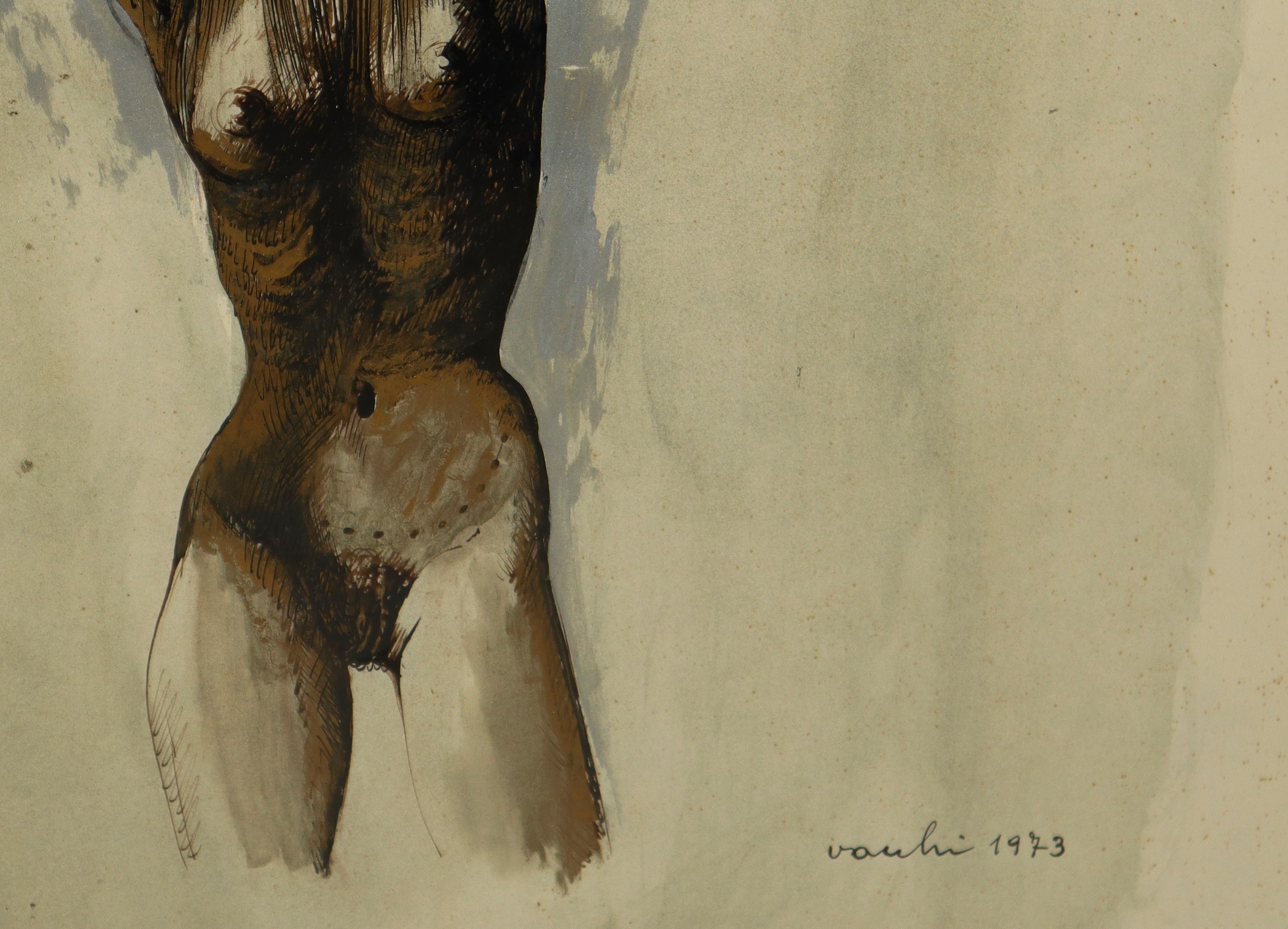 Sergio Vacchi - Nudo
