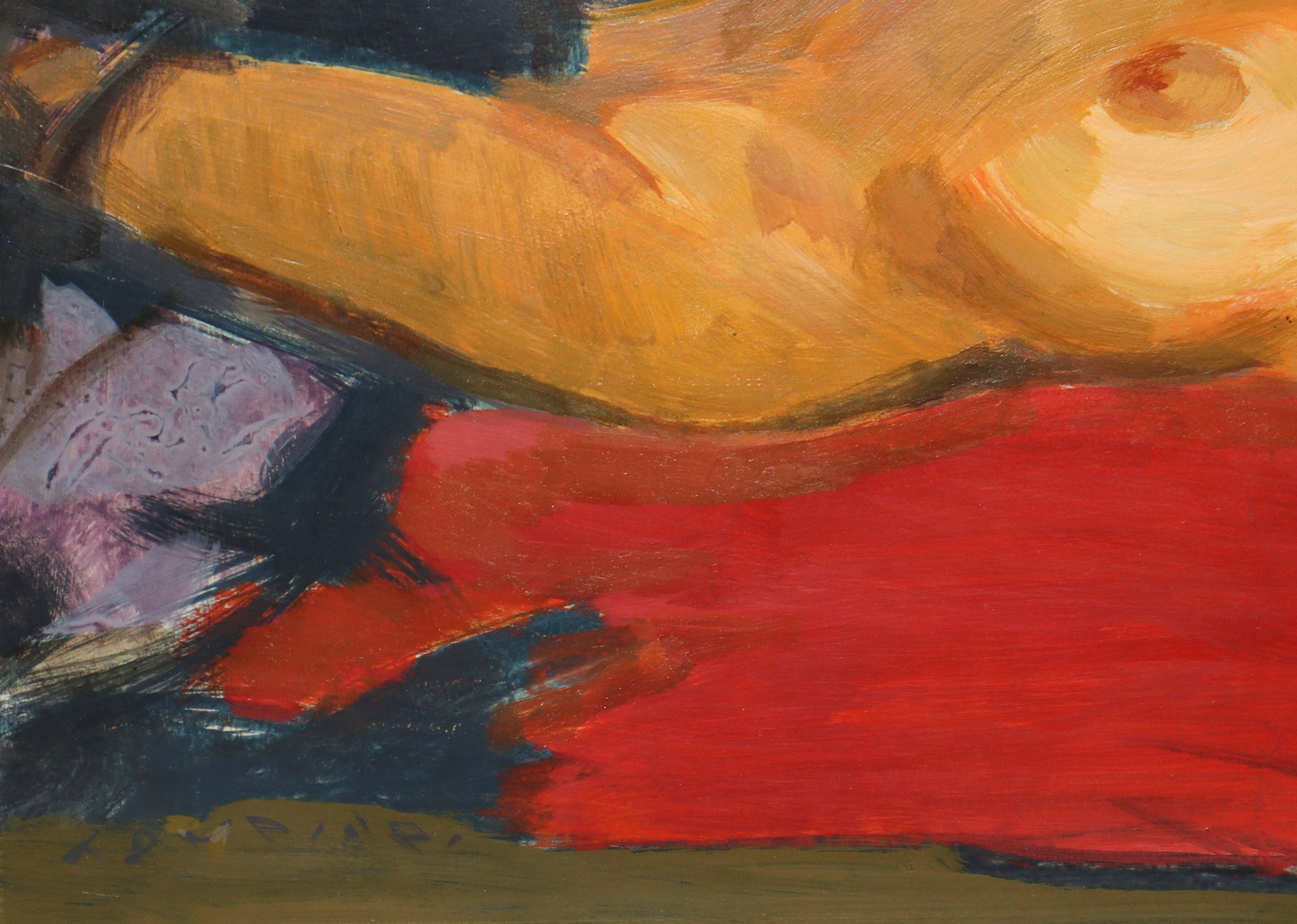 Giuseppe Tampieri - Nudo di Donna, Goyesca