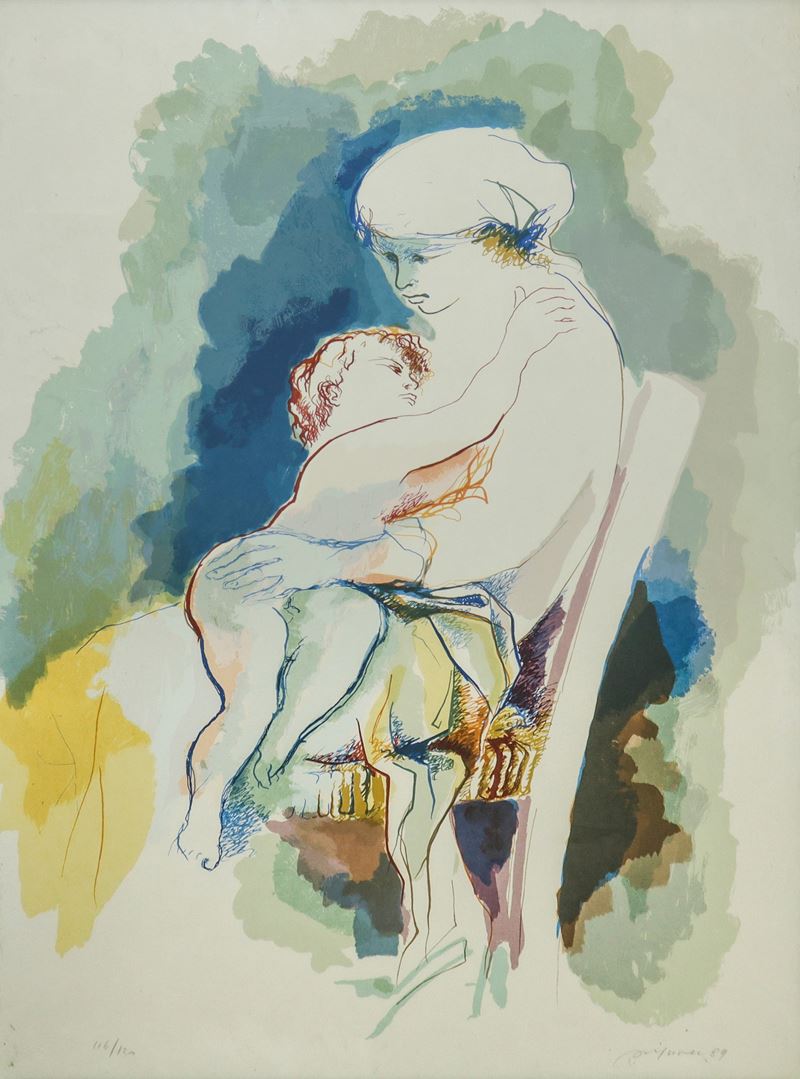 Auguste Murer - Maternità