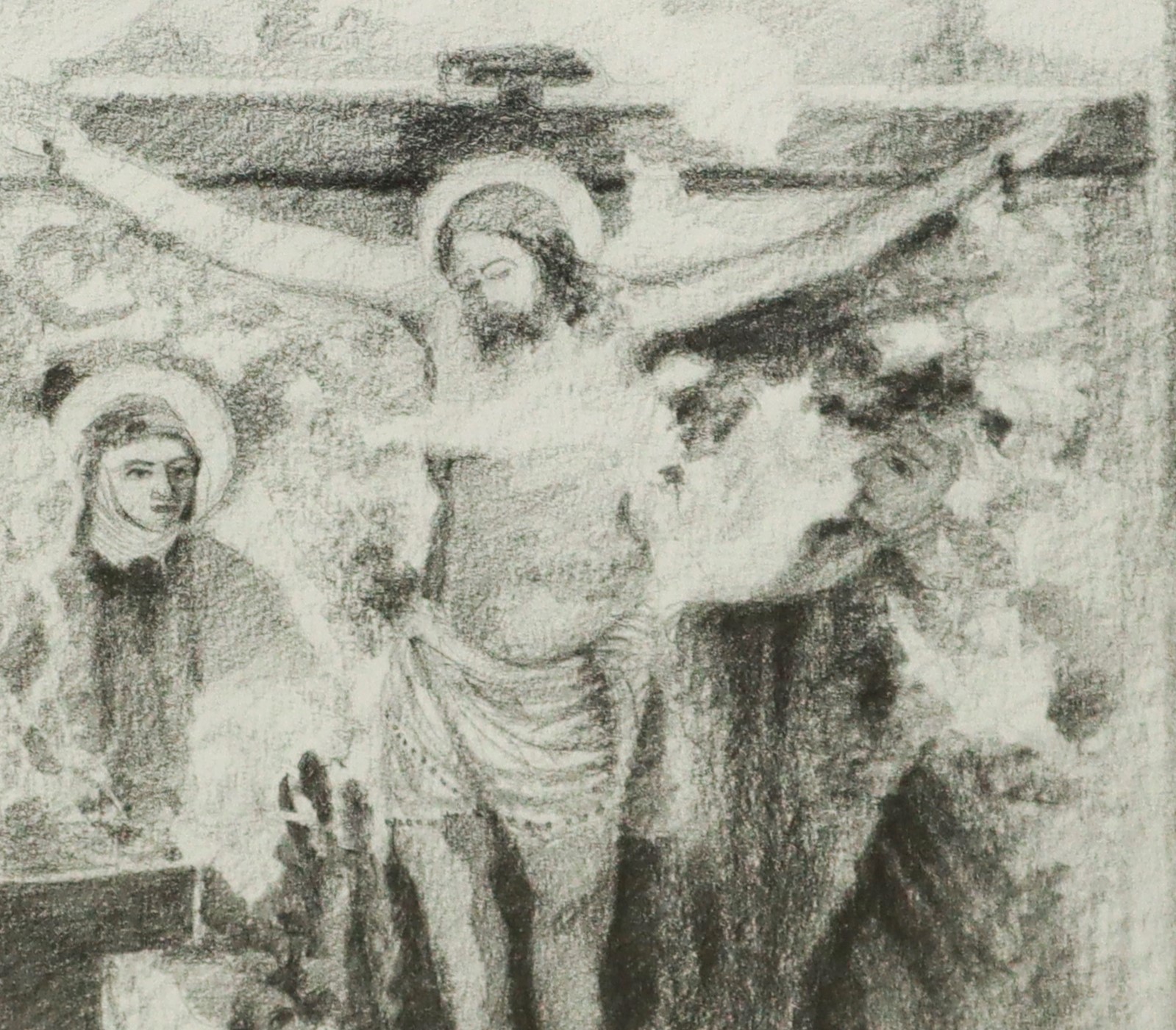 Madonna in trono e Crocifissione