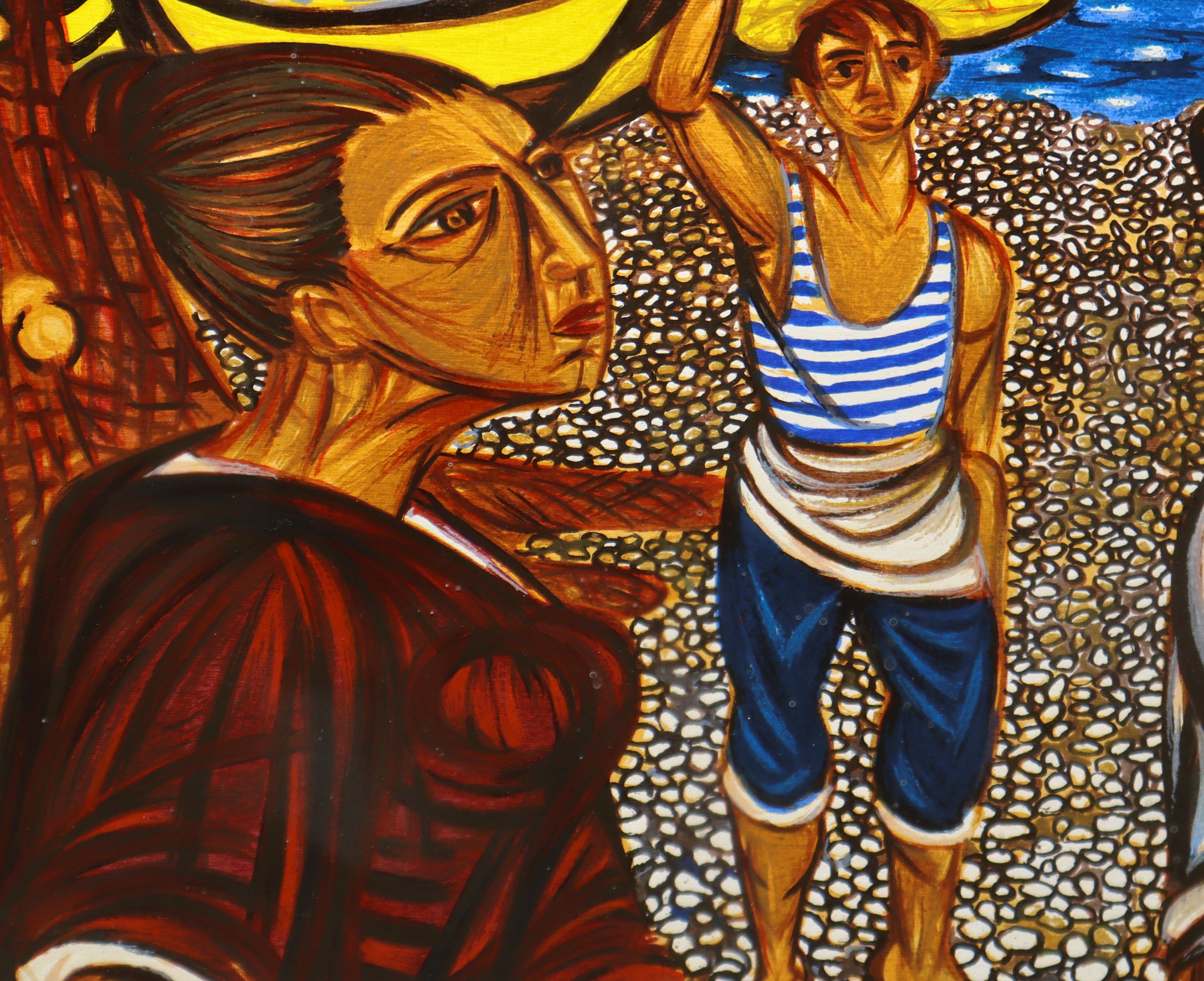 Giuseppe Migneco - Venditore di Pesce