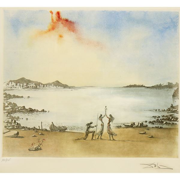 Salvador Dal&#236; - Danzatrici sulla spiaggia