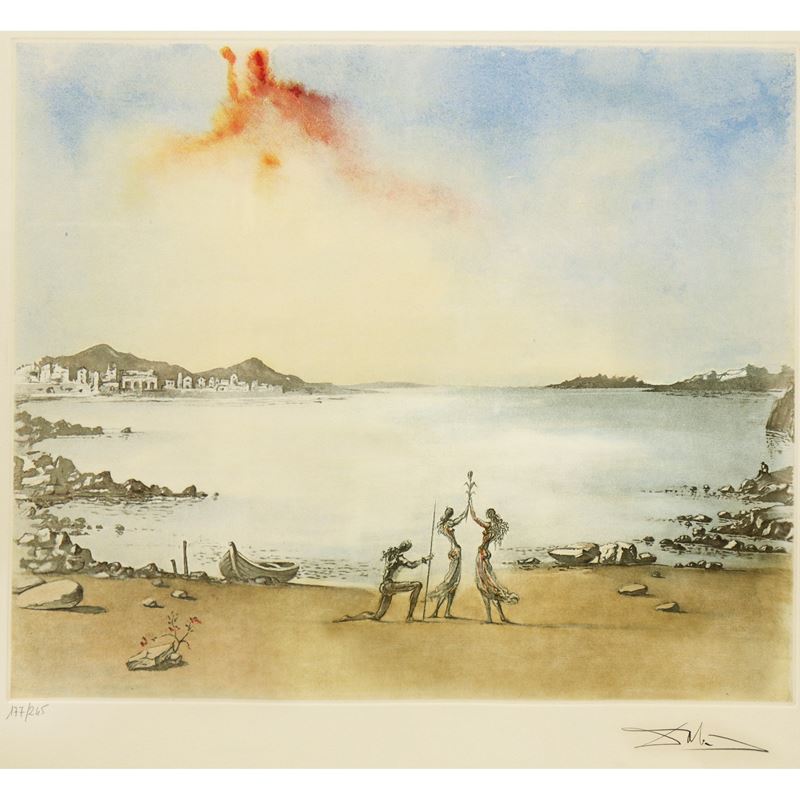 Salvador Dalì - Danzatrici sulla Spiaggia