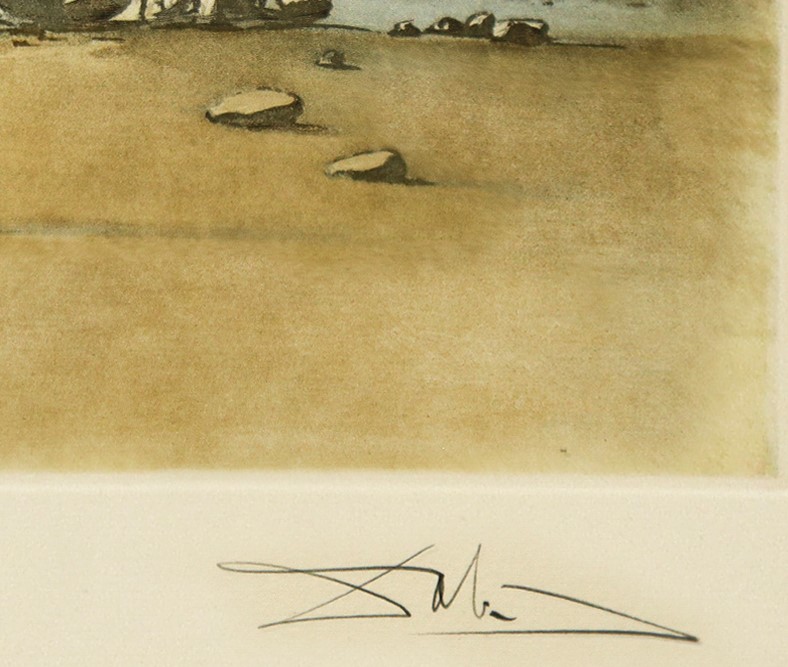 Salvador Dalì - Danzatrici sulla Spiaggia