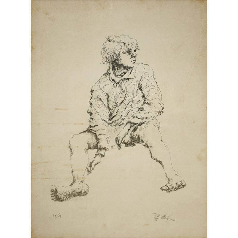 Pippo Made' - Ragazzo a Piedi Scalzi