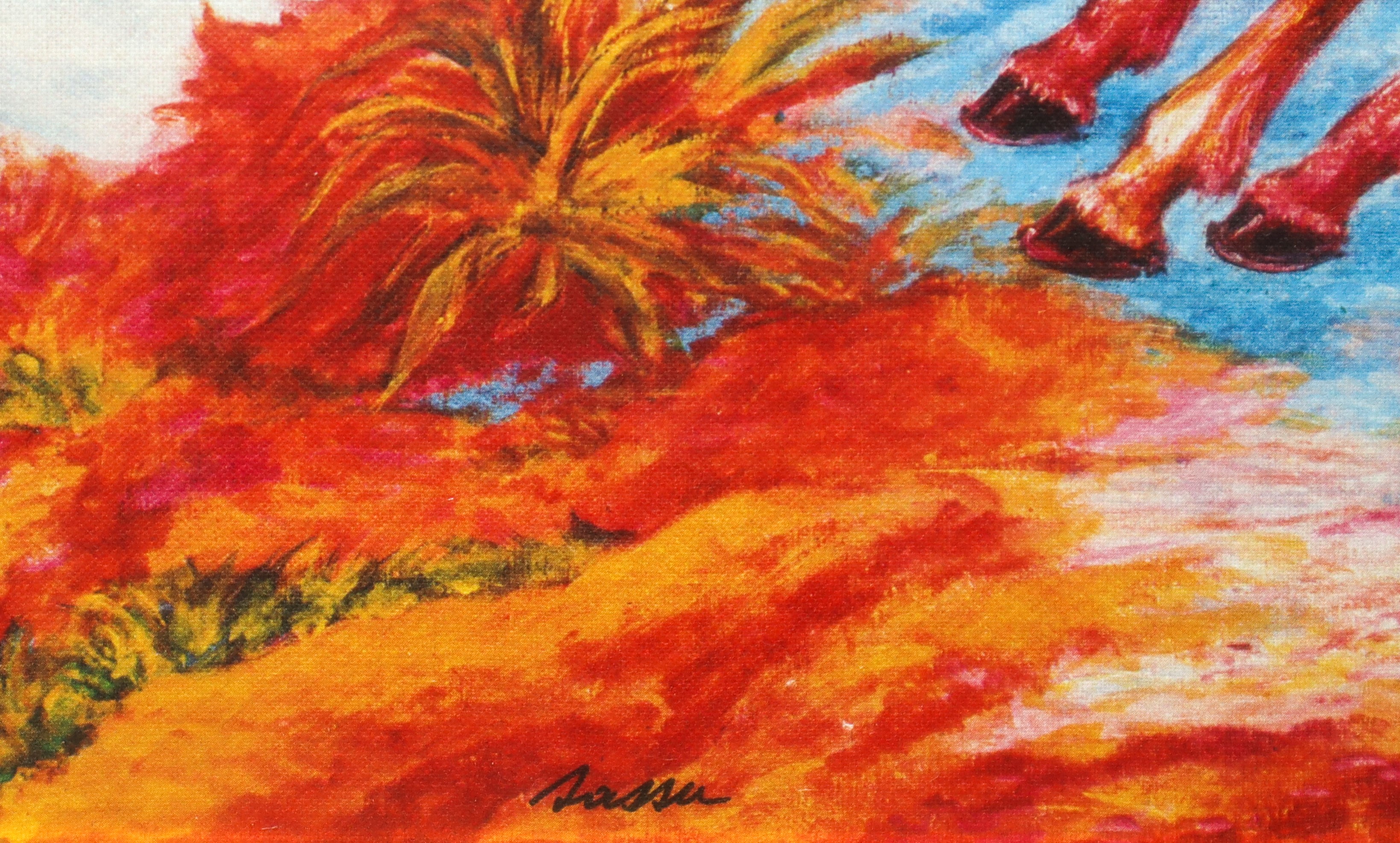 Aligi Sassu - Cavalli