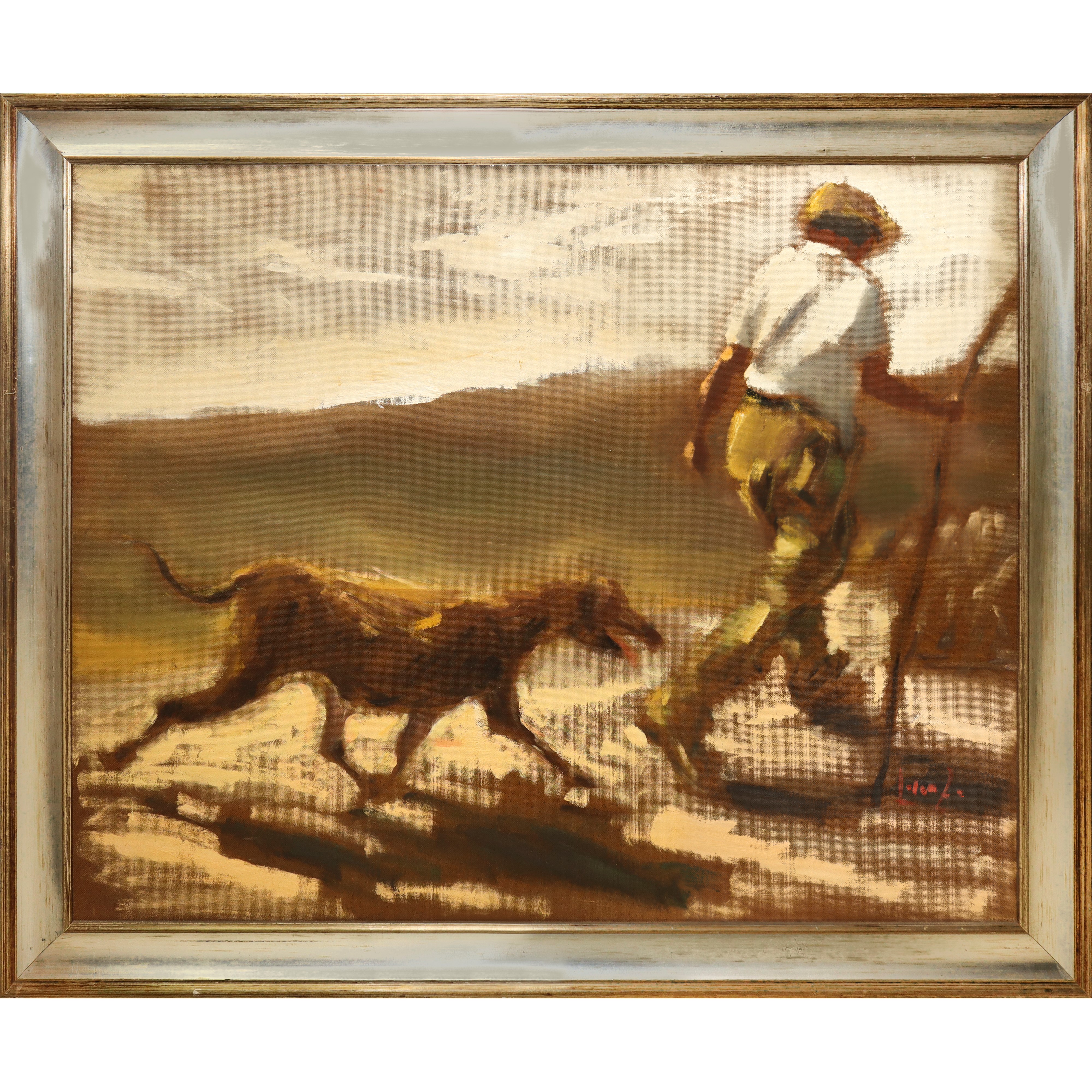 Lorenzo Albino - Uomo e Cane