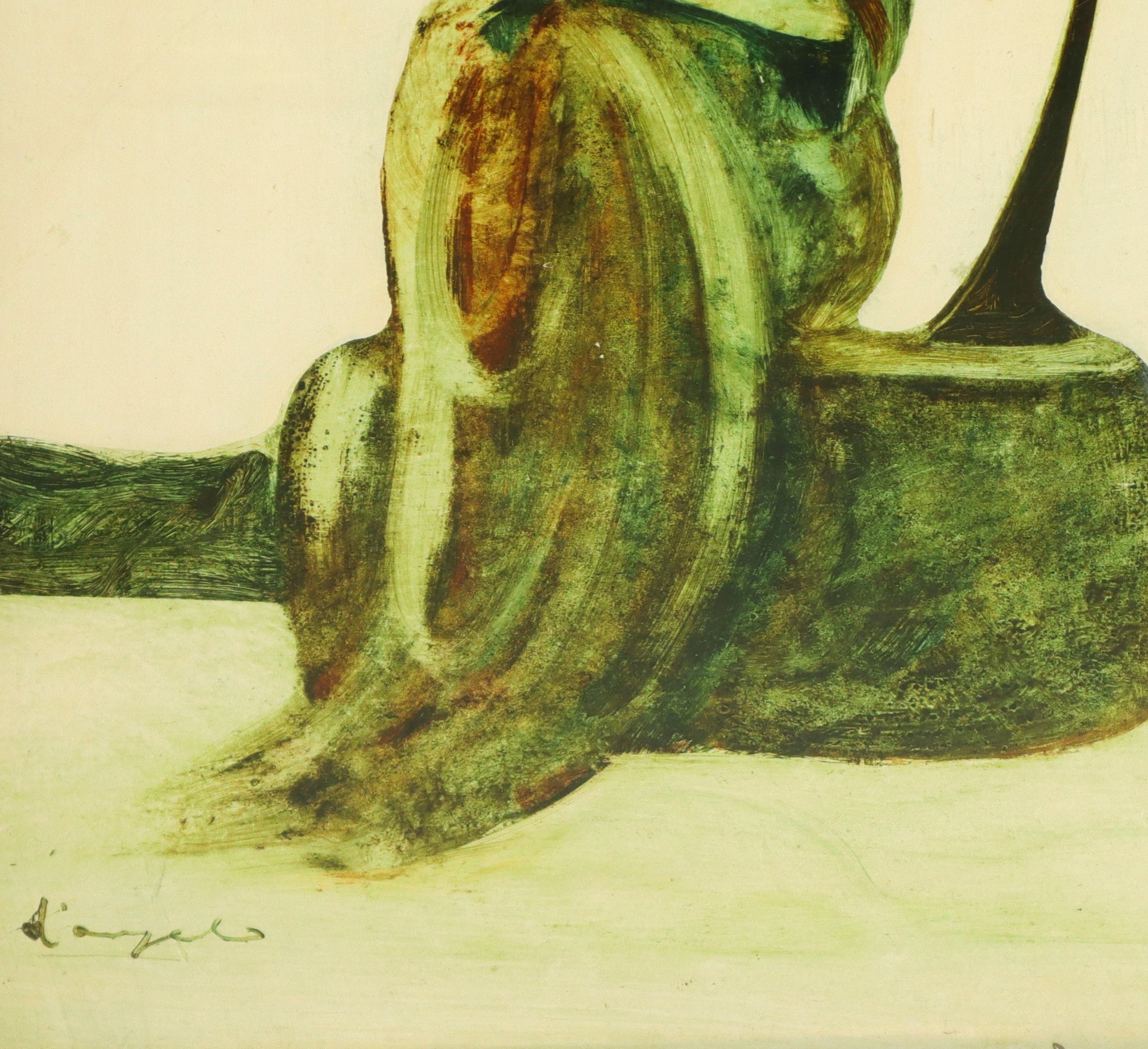 Cesare D'angelo - Donna con Albero