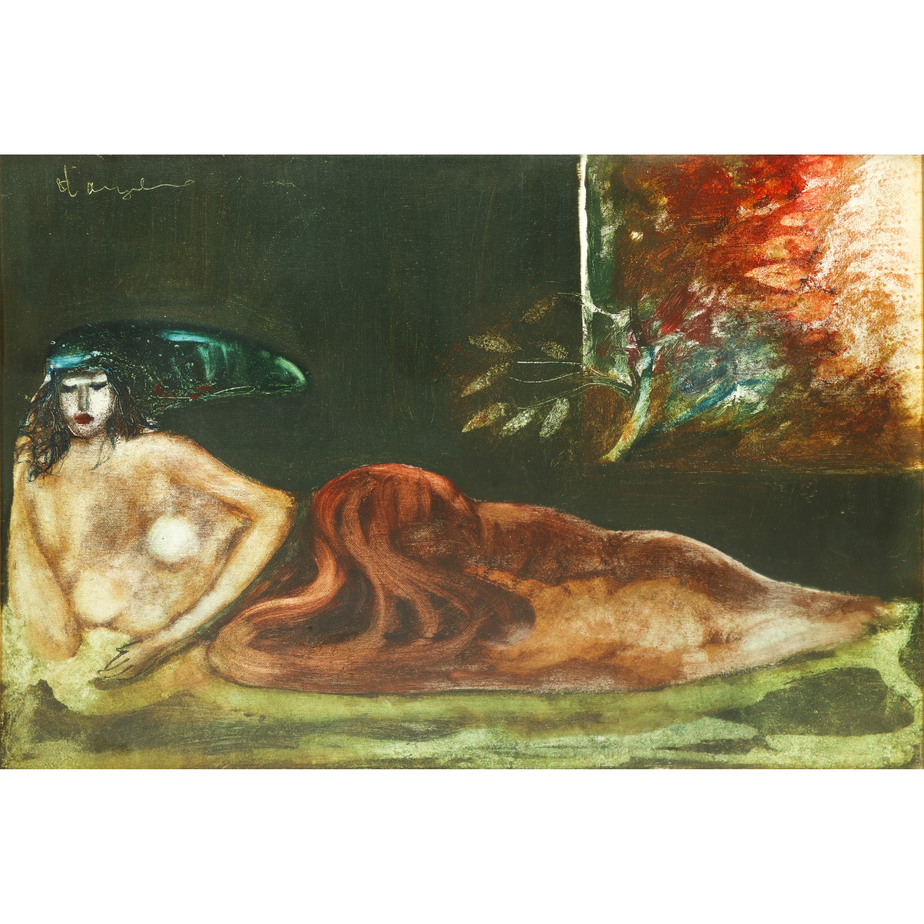 Cesare D'angelo - Donna Sdraiata