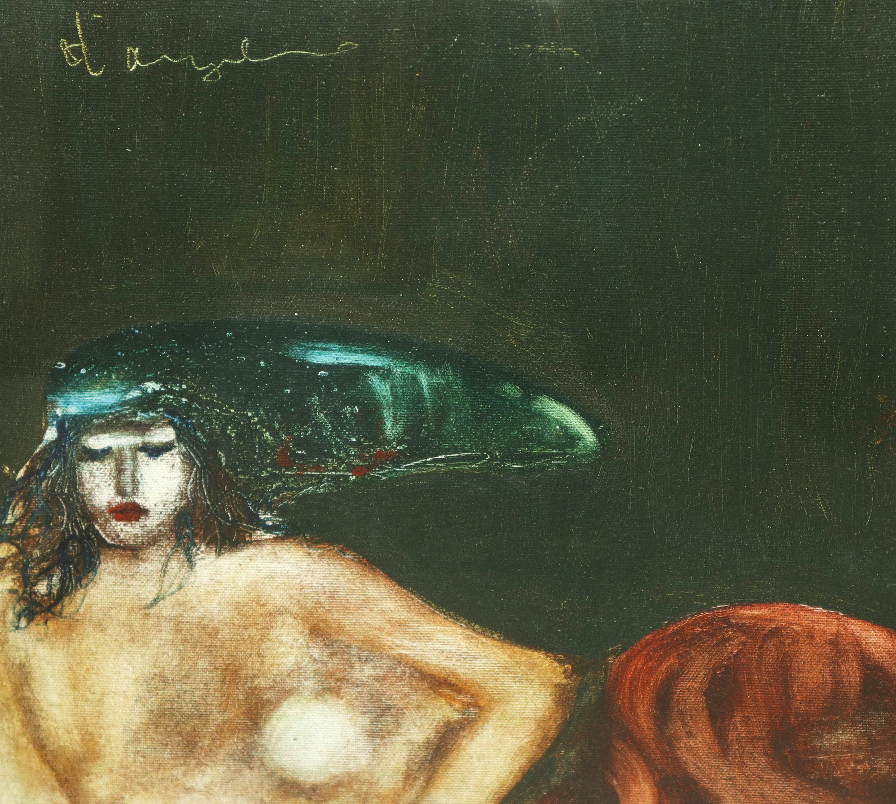 Cesare D'angelo - Donna Sdraiata