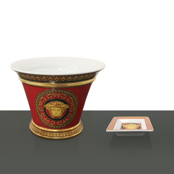 Versace  per Rosenthal - Vase with ashtray