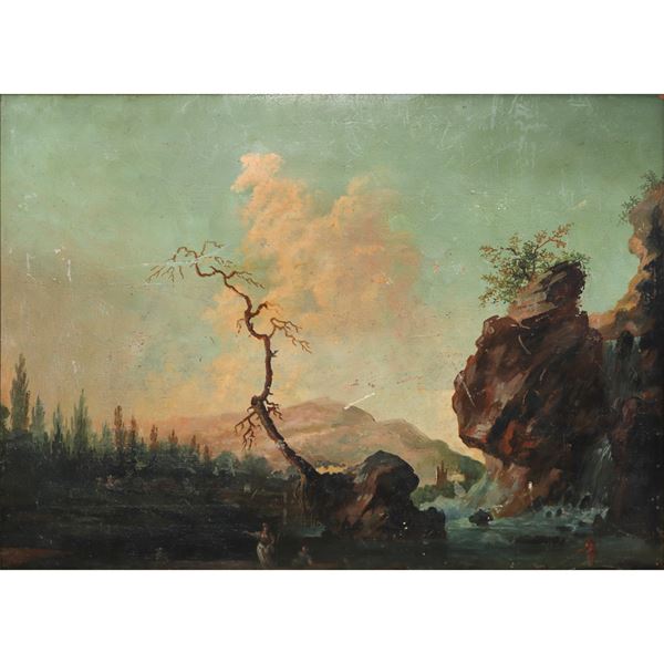 Landscape with trees