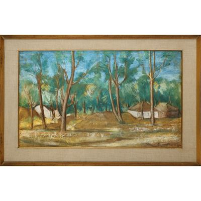 Paesaggio con Bosco di Alberi
