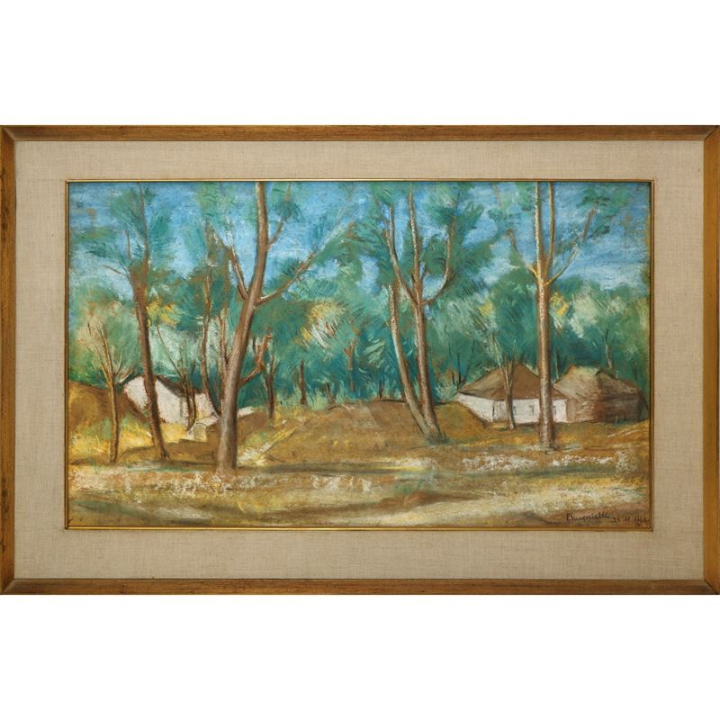Paesaggio con Bosco di Alberi