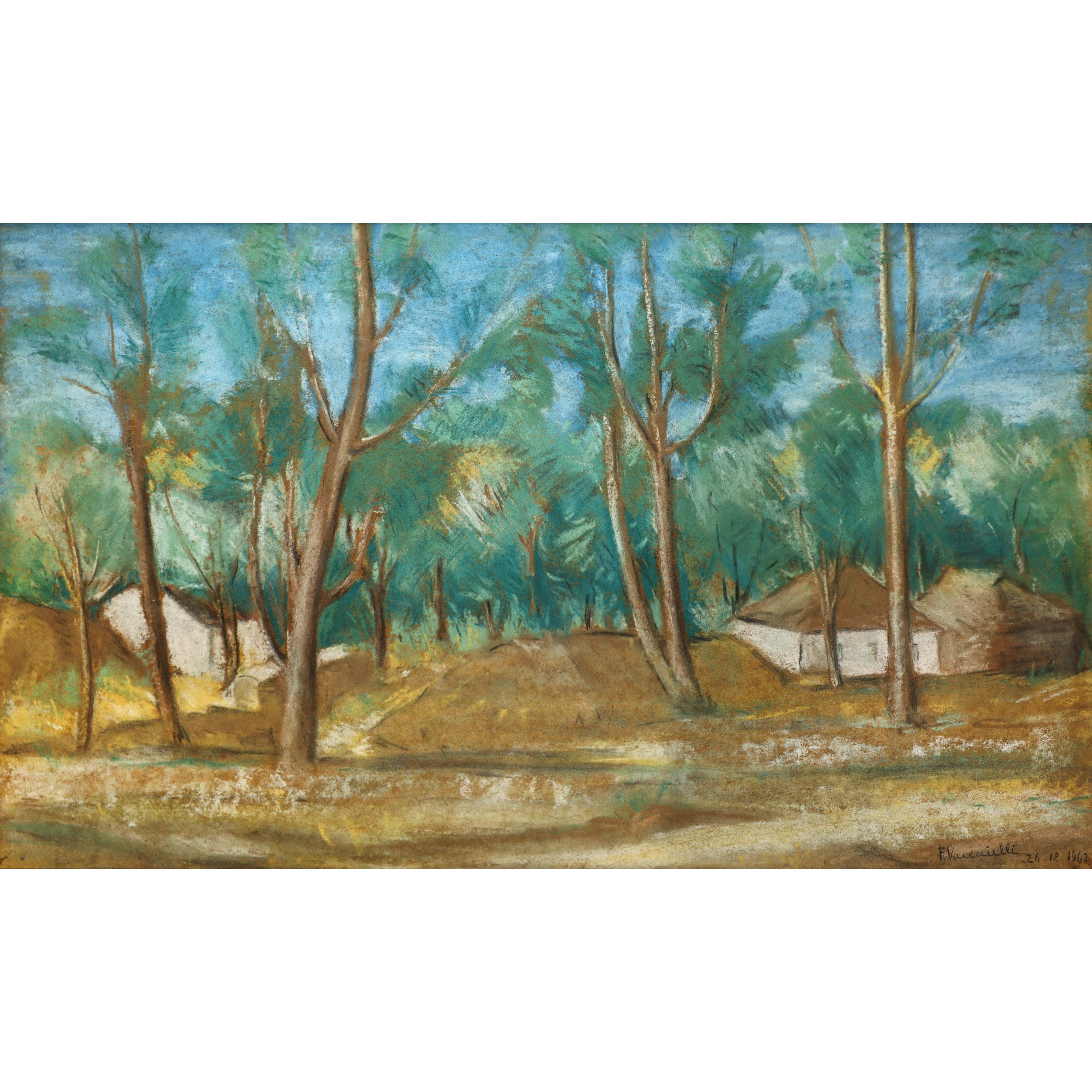 Paesaggio con Bosco di Alberi