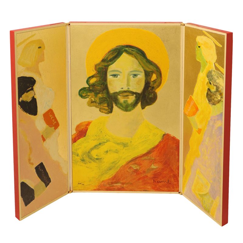 Il Cristo che sorride, trittico