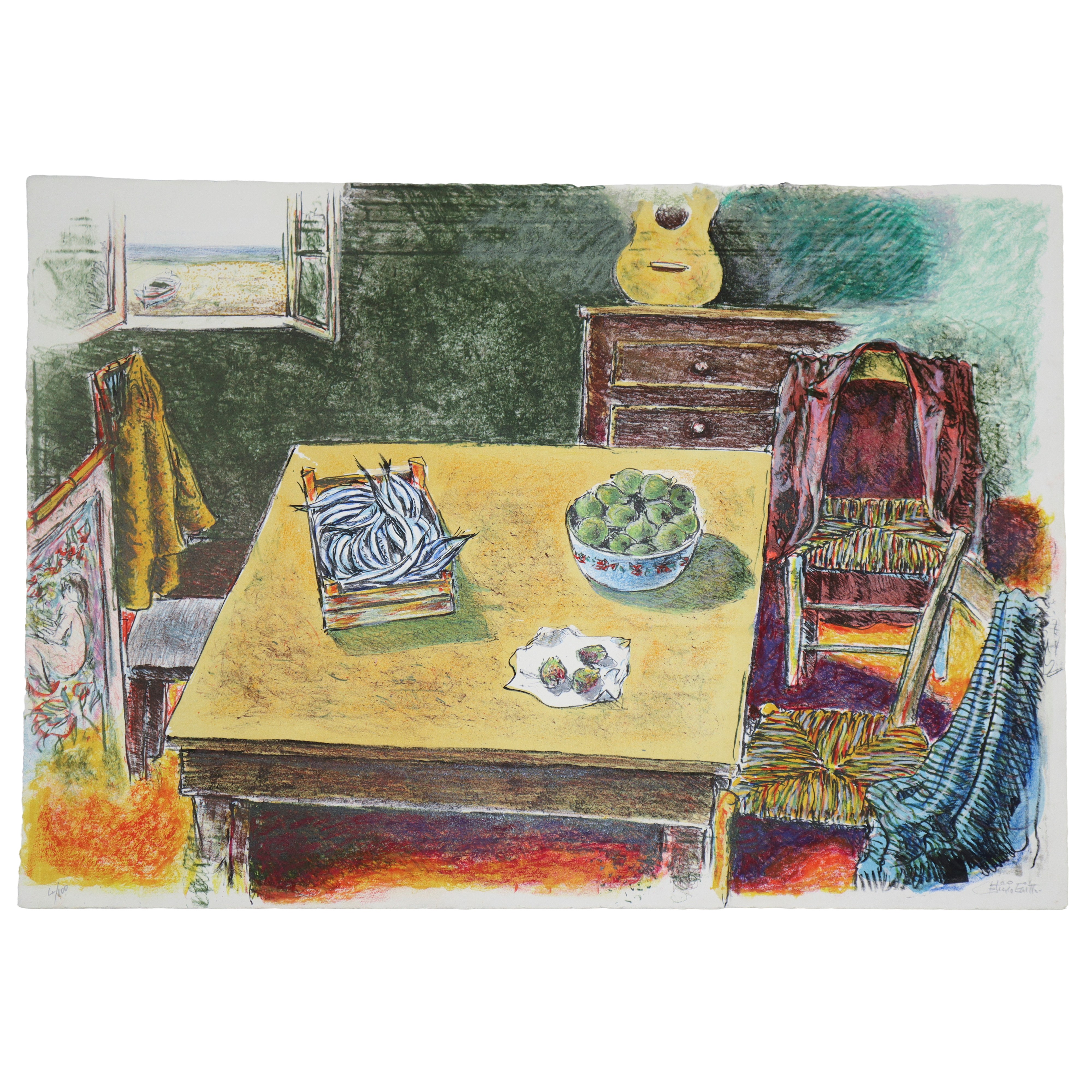 Eligio Egitto - Natura Morta in Interno