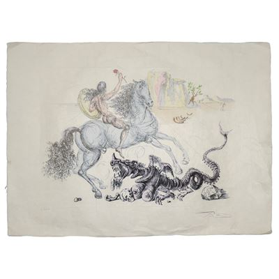 Saint Georges Et le Dragon