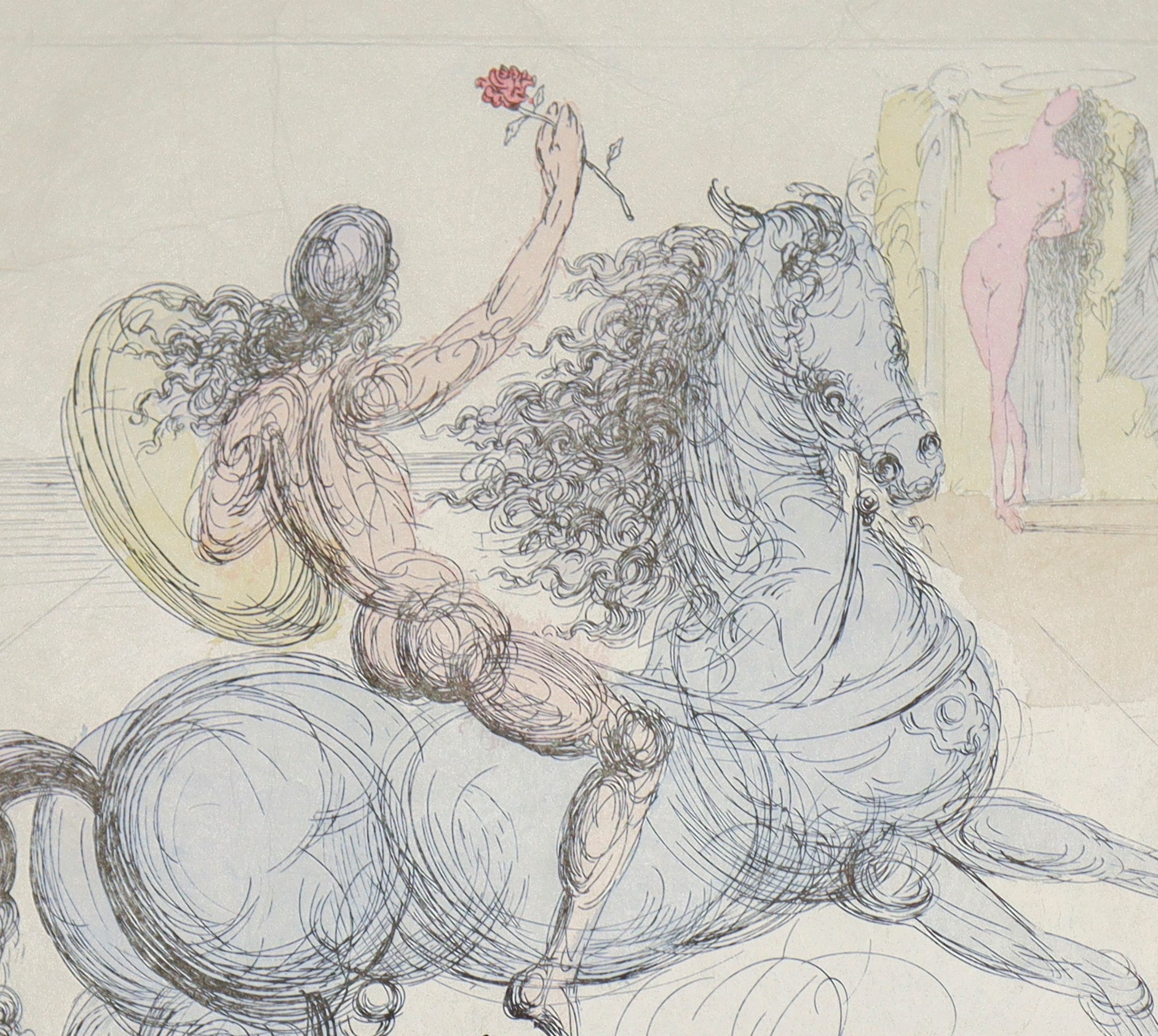 Salvador Dalì - Saint Georges Et le Dragon