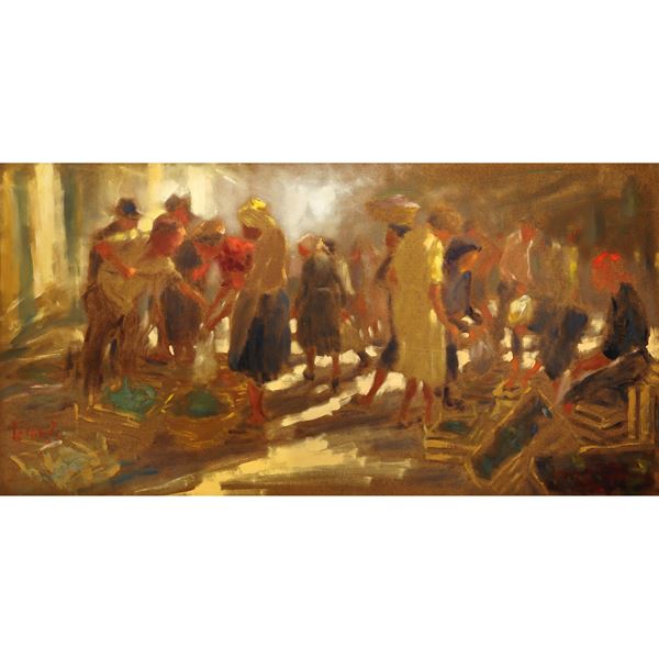 Albino Lorenzo - Gente al mercato