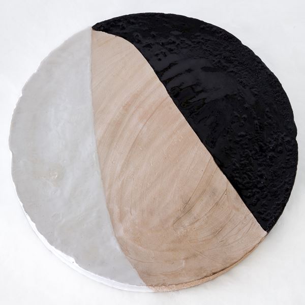 Alfonso Talotta : Tondo  (2000)  - Ceramica - Asta Asta Collezione Ceramiche Postmoderne PrimeDiCopertina - Casa d'aste La Rosa