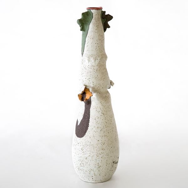 Roberto Polidori : Impersonale VI  (1995)  - Ceramica, terracotta, smalti - Asta Asta Collezione Ceramiche Postmoderne PrimeDiCopertina - Casa d'aste La Rosa