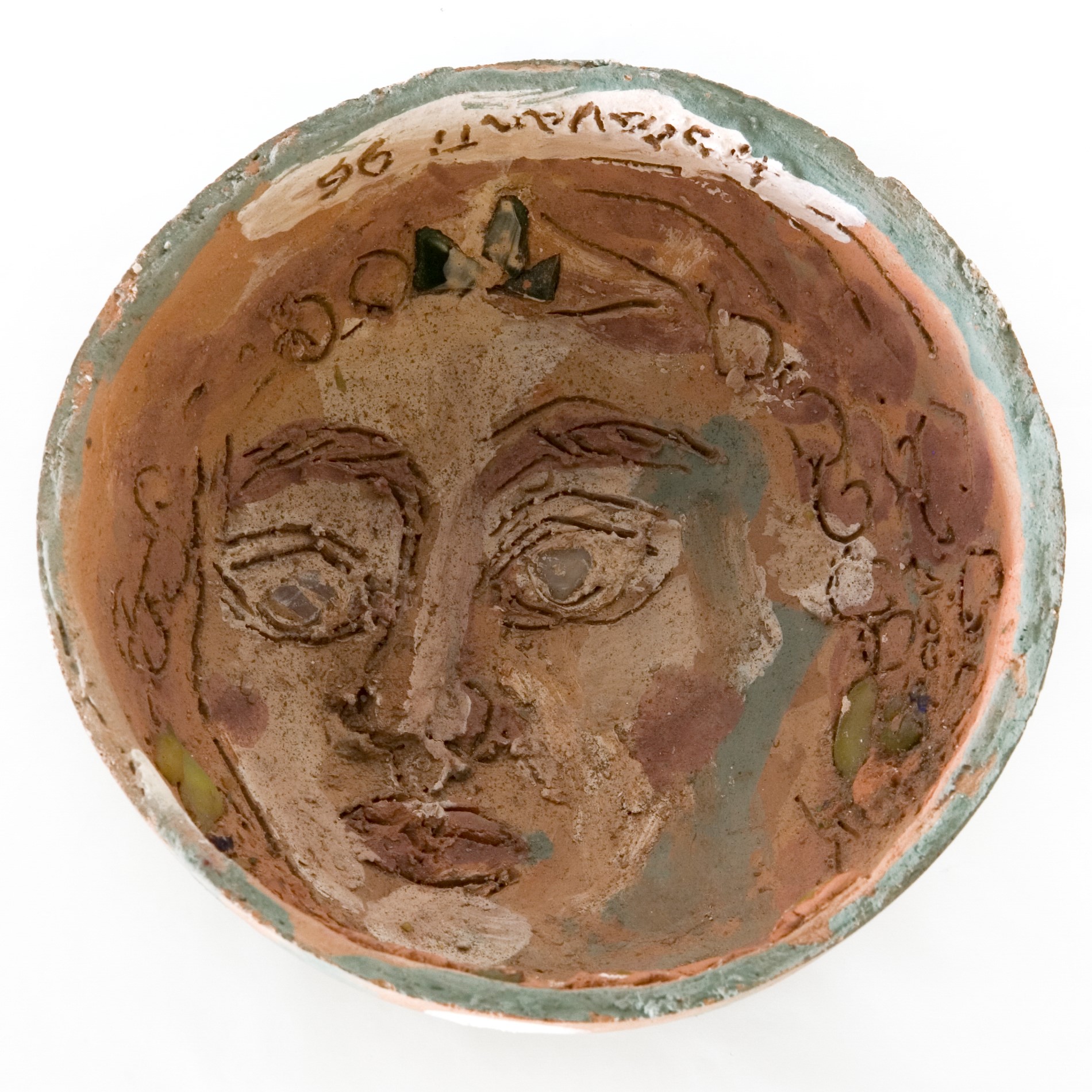 Gruppo di 3 ciotole figurate