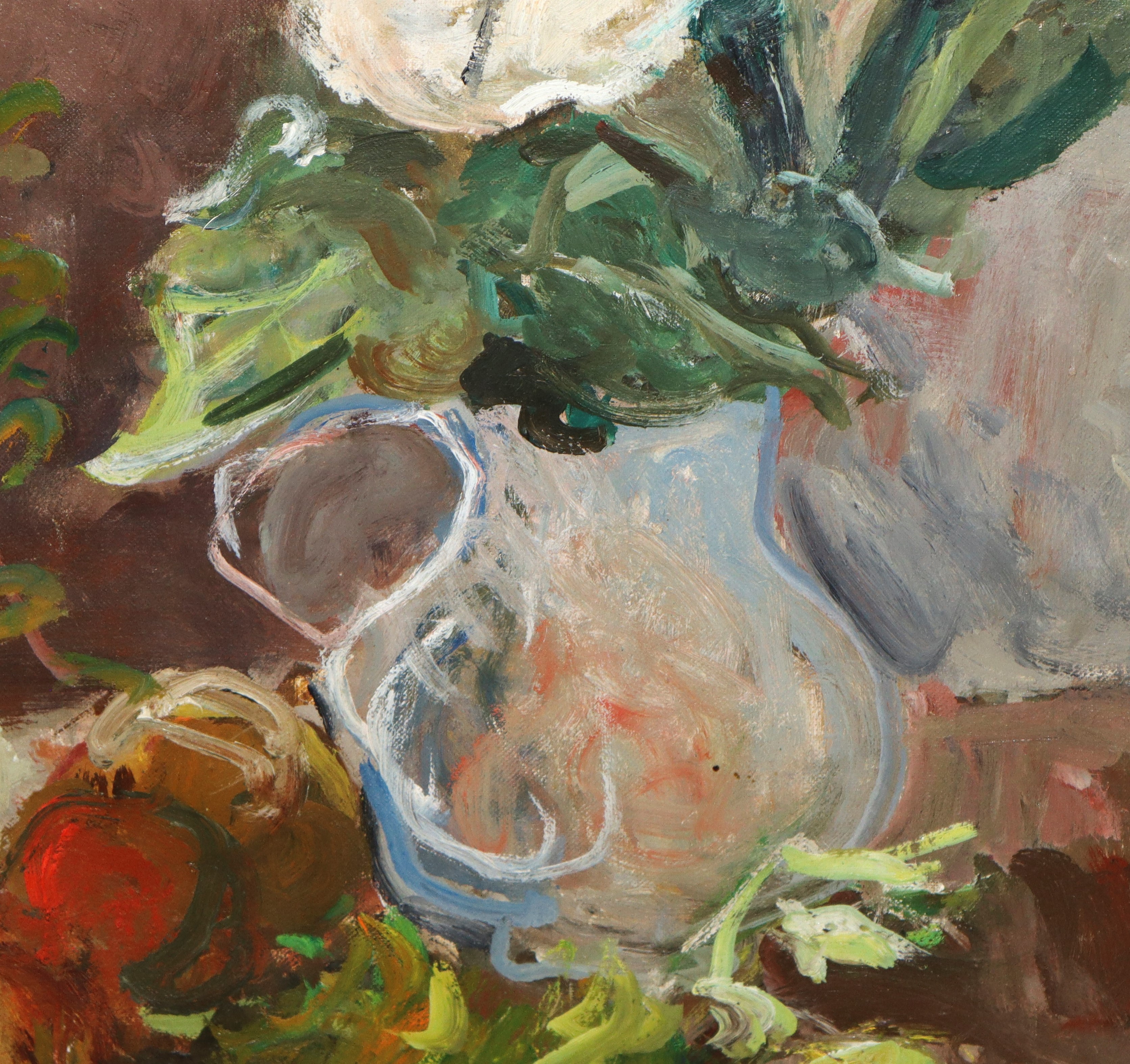 Elio Romano - Vaso con Fiori e Frutti
