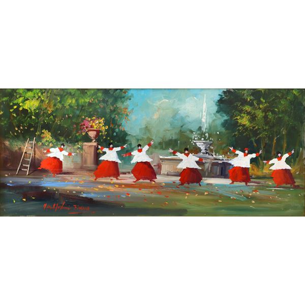 Norberto Martini - Fantasia in giardino