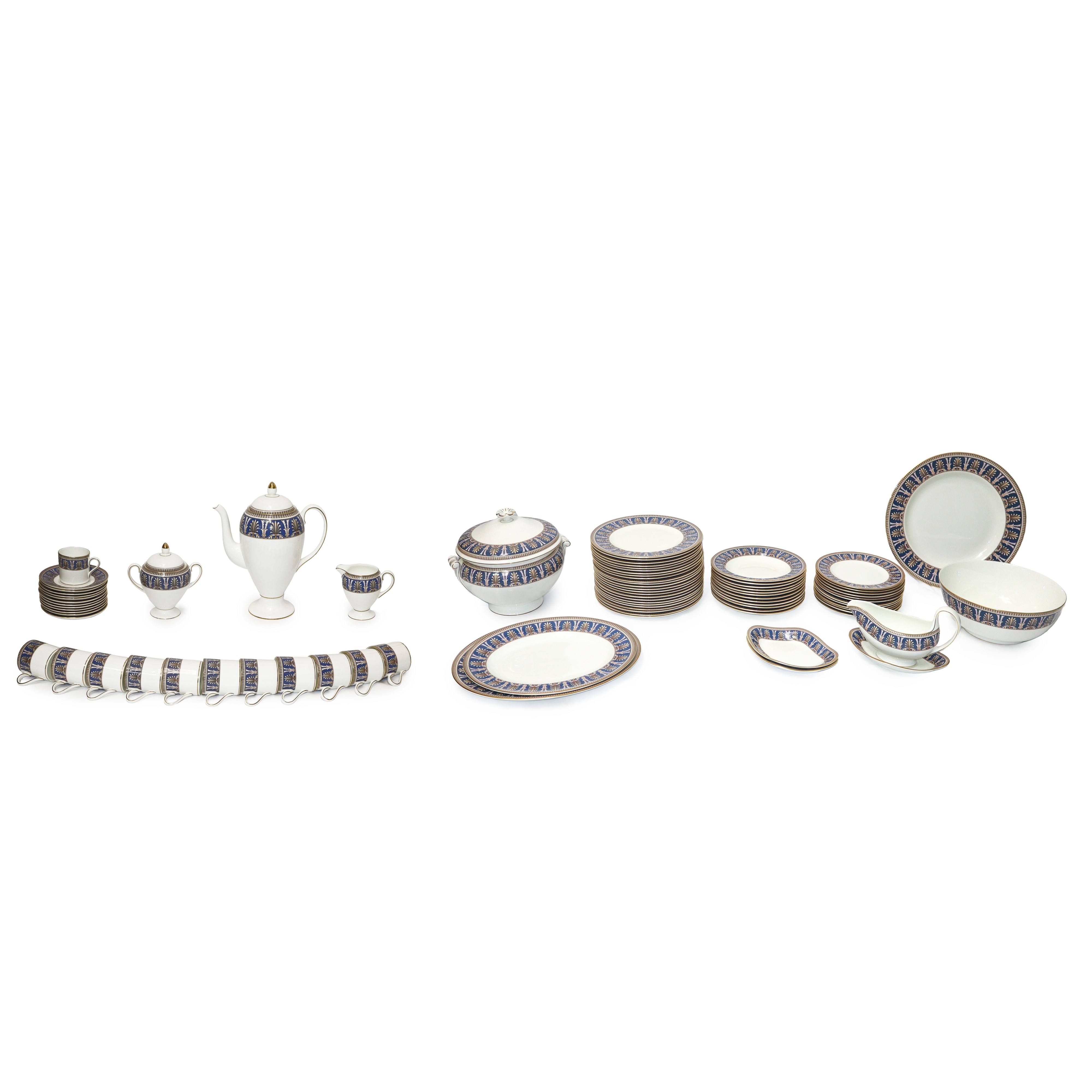 Servizio per 12 in porcellana