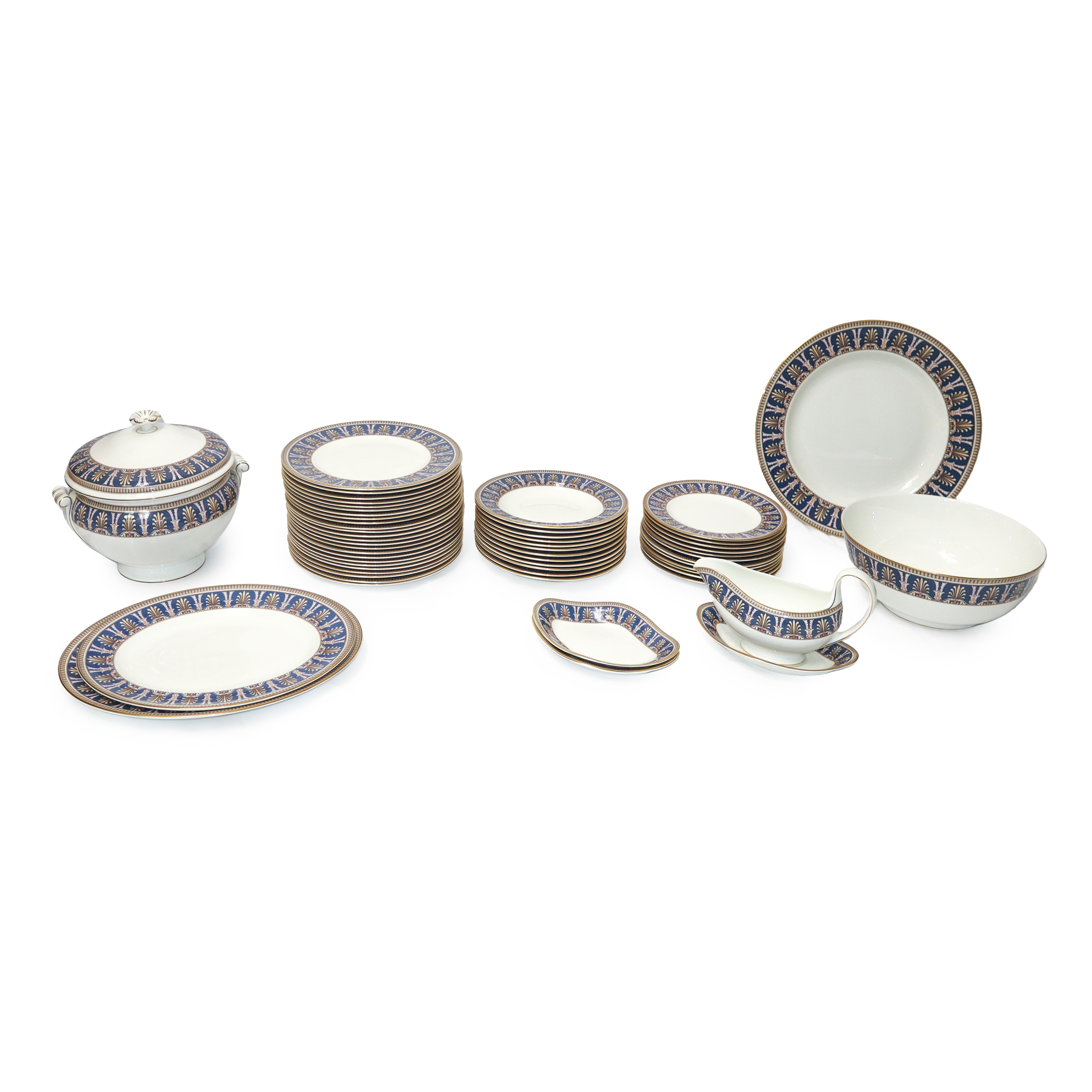 Wedgwood Made in England - Servizio per 12 in Porcellana