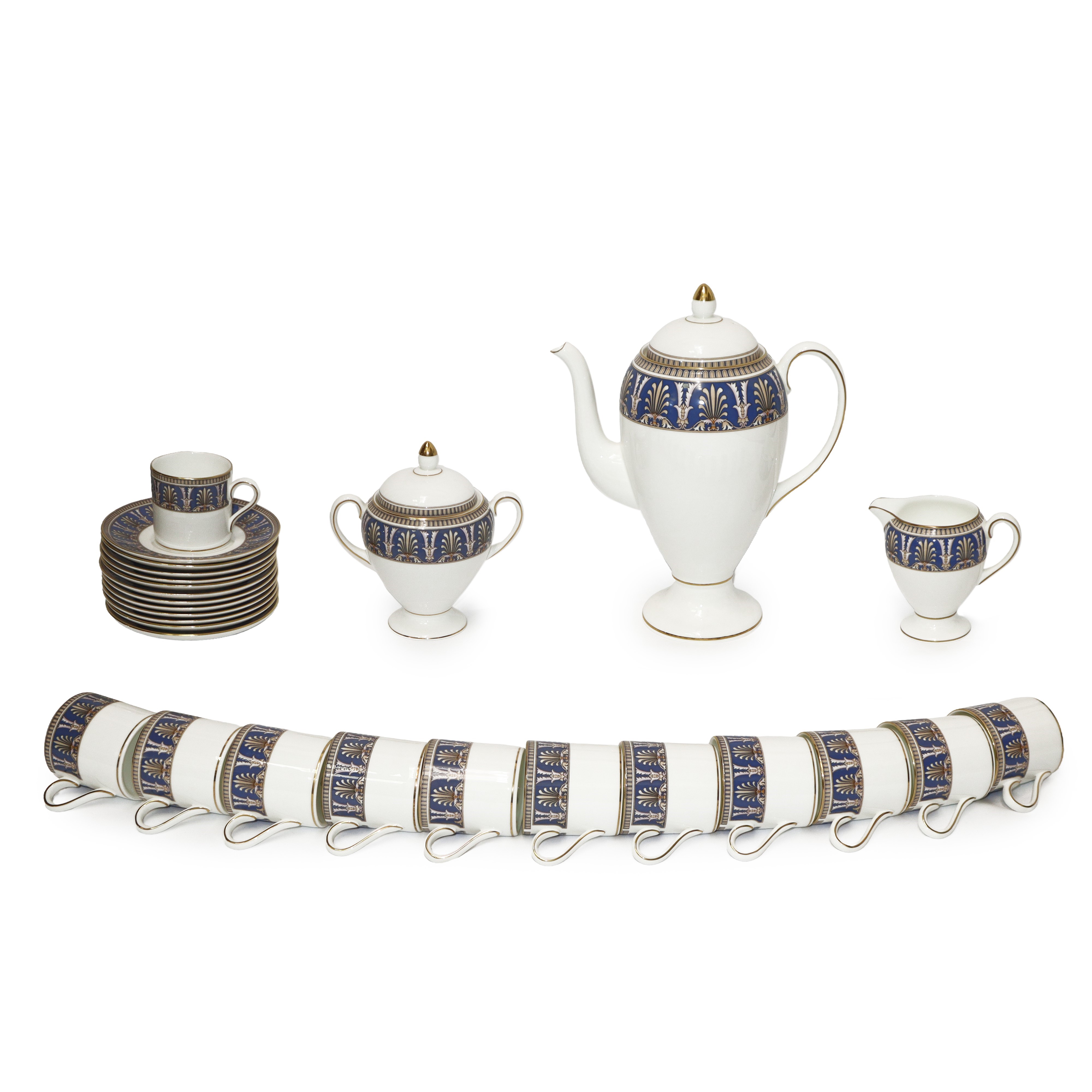 Wedgwood Made in England - Servizio per 12 in Porcellana