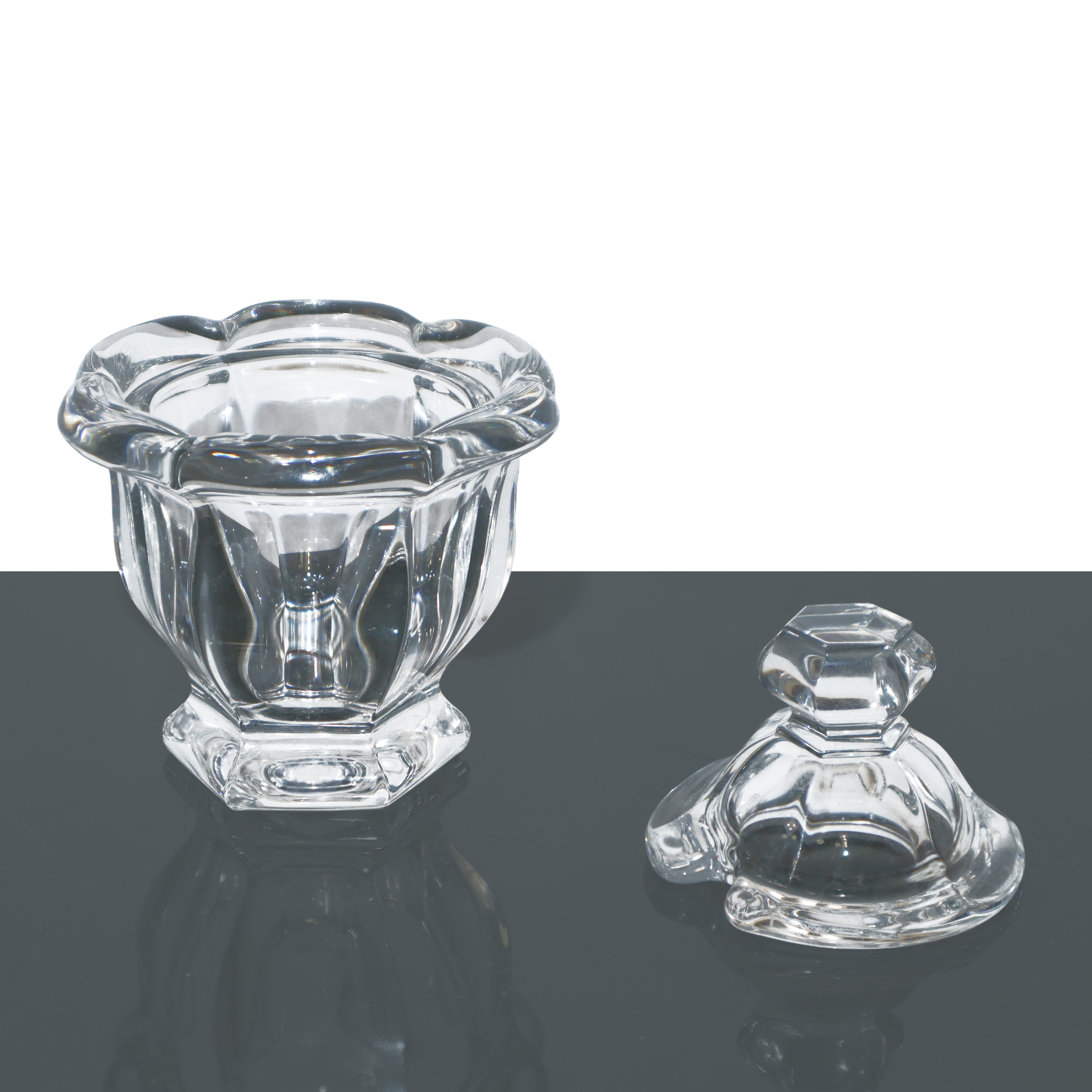 Baccarat France - Mostardiera-salsiera Harcourt Missouri