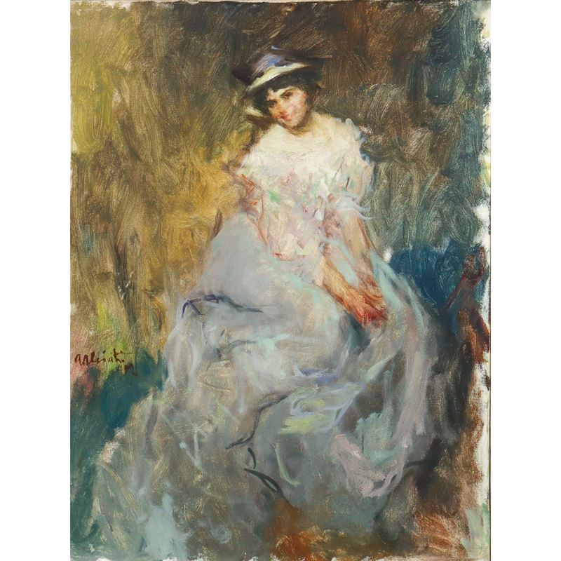 Antonio Ambrogio Alciati - Ragazza Seduta