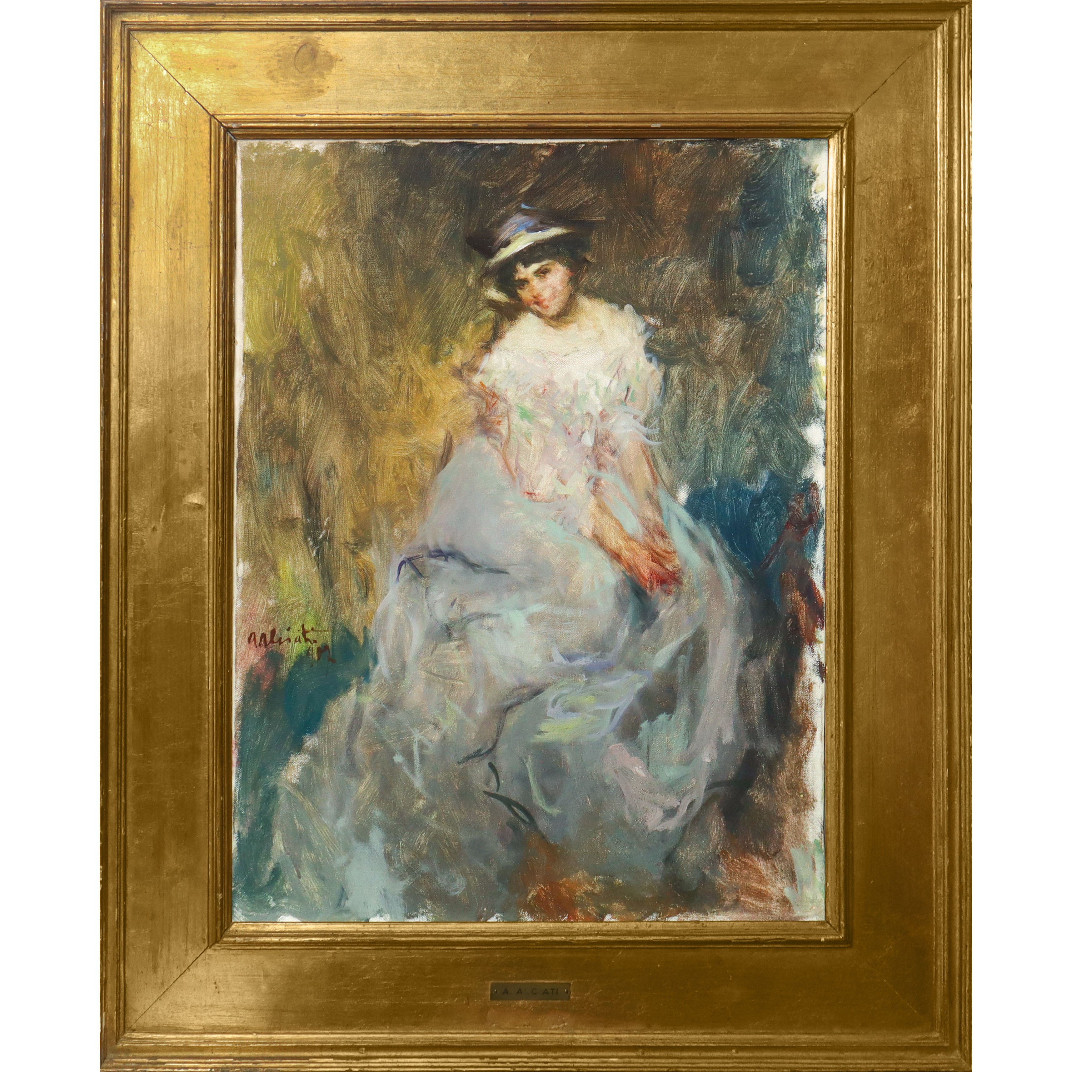 Antonio Ambrogio Alciati - Ragazza Seduta