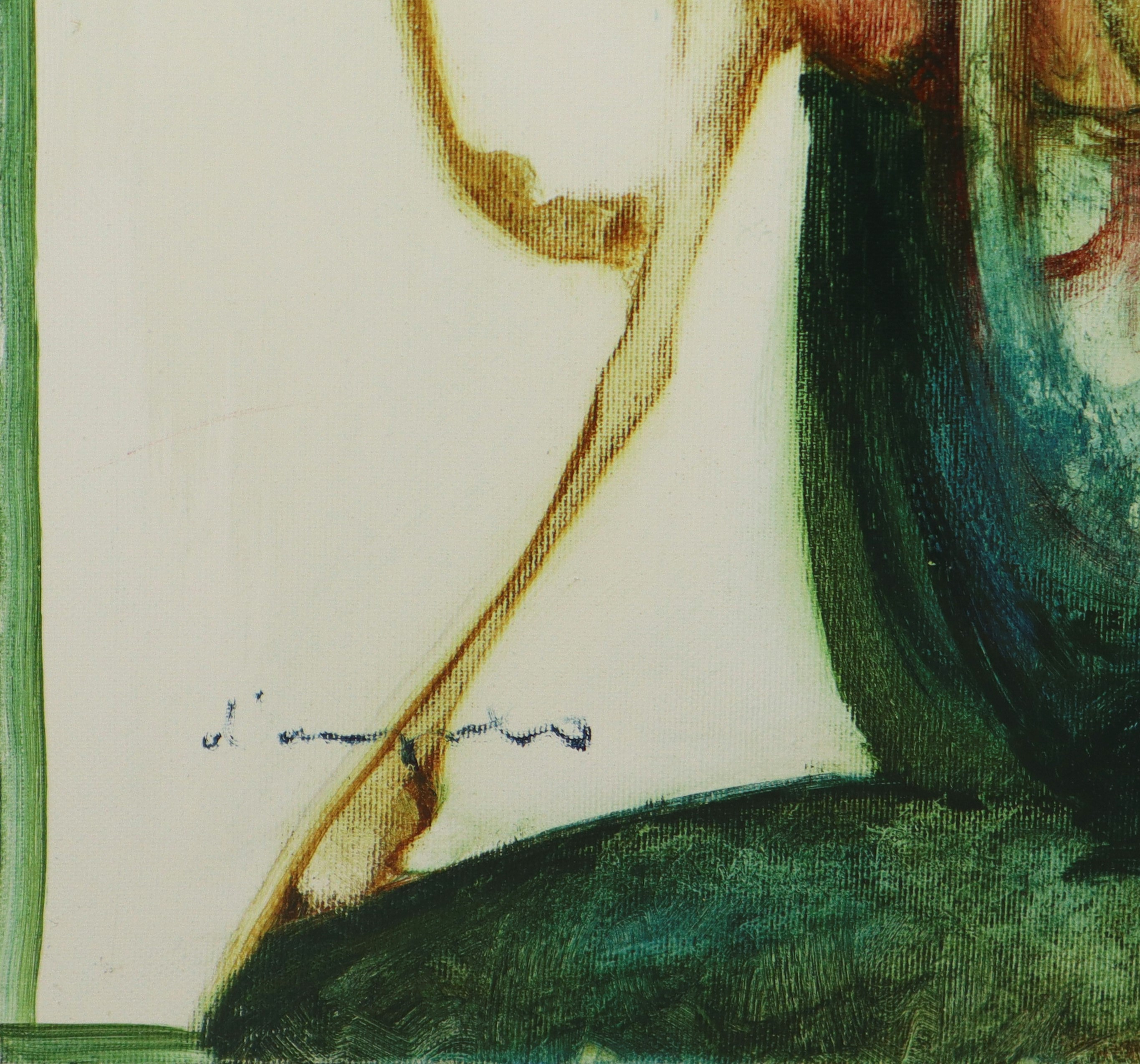 Cesare D'angelo - Donna a cavallo, 70x50 cm